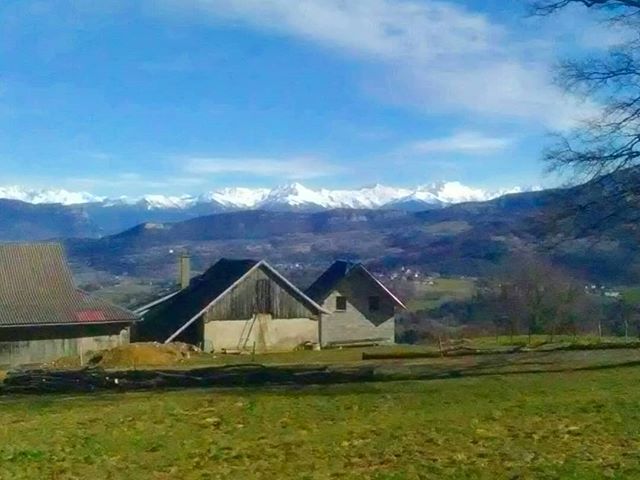 Went for a run and I saw this #mountains #montagnes #mountainlife