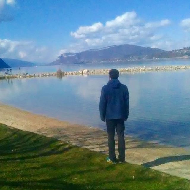 Un petit air de printemps aujourd'hui au lac du Bourget #savoie #spring #easter #montagnes #mountainlife